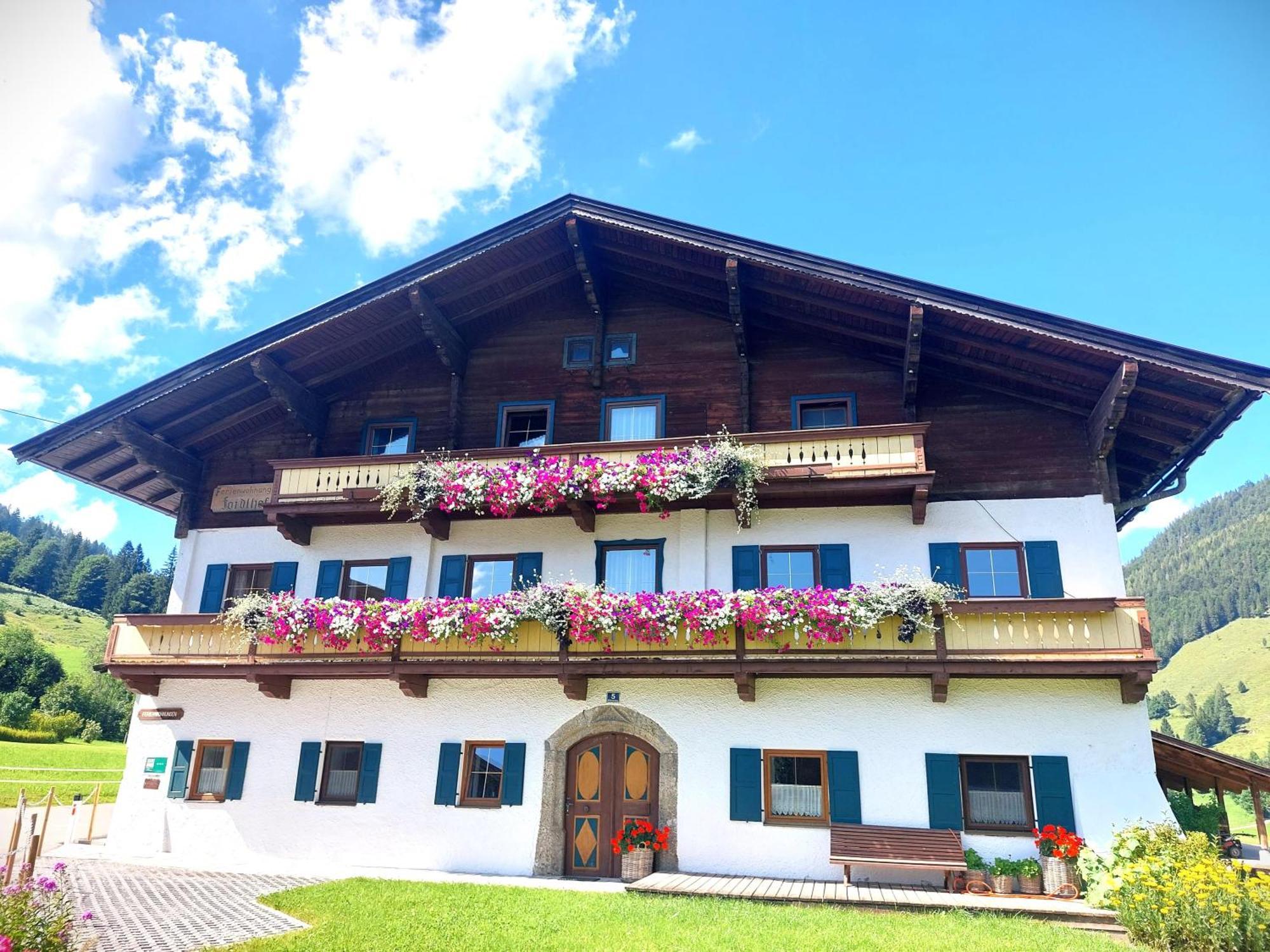 Ferienwohnungen Foidlhof Гохфільцен Екстер'єр фото